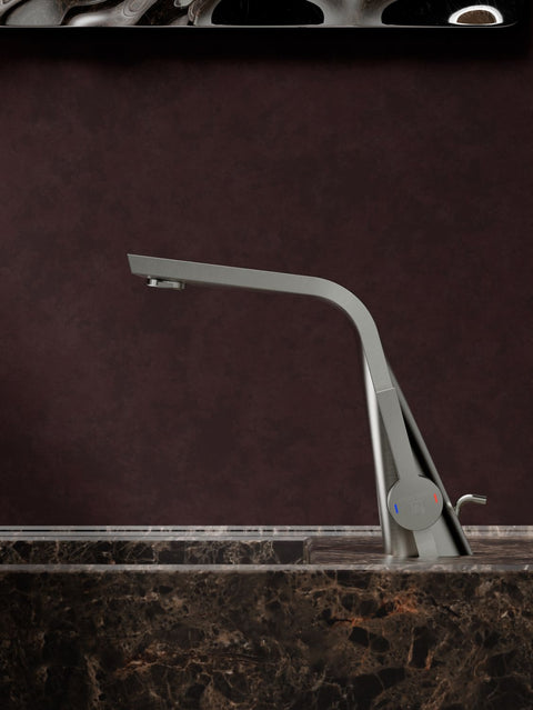 Brushed Nickel Mit Ablaufgarnitur