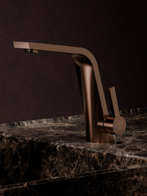 Brushed Copper Ohne Ablaufgarnitur