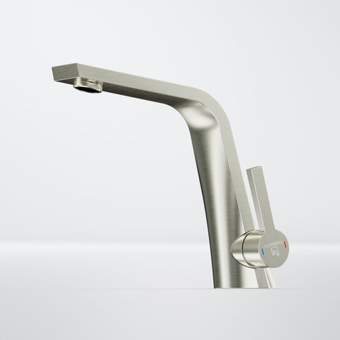 Brushed Nickel Ohne Ablaufgarnitur