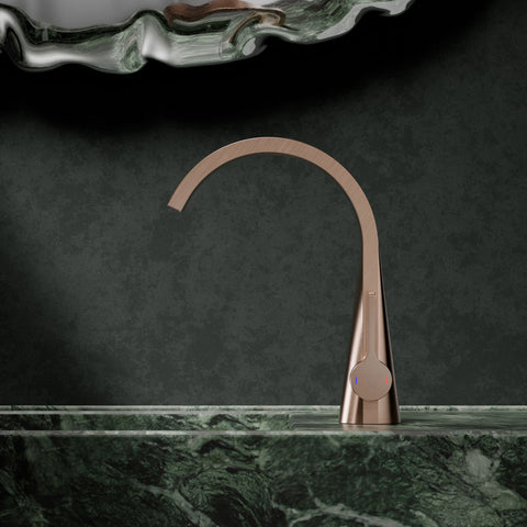 Brushed Copper Ohne Ablaufgarnitur