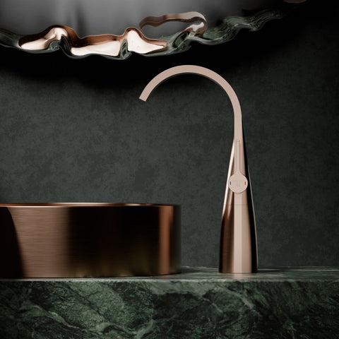 Brushed Copper Ohne Ablaufgarnitur