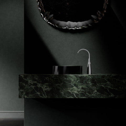 Brushed Gun Metal Ohne Ablaufgarnitur