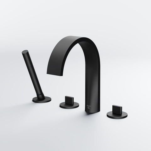 Series 280 4-hole deck mounted bath mixer