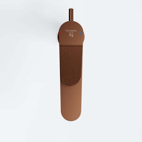 Brushed Copper Mit Ablaufgarnitur