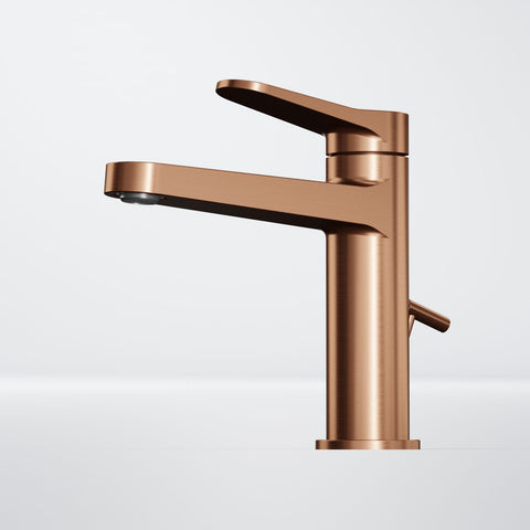 Brushed Copper Mit Ablaufgarnitur