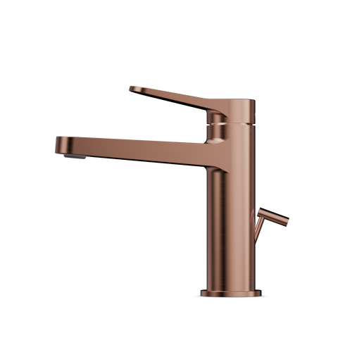 Brushed Copper Mit Ablaufgarnitur