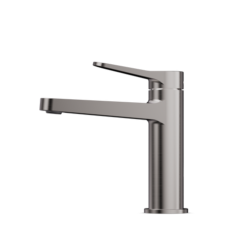 Brushed Gun Metal Ohne Ablaufgarnitur
