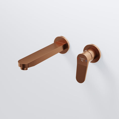 Serie 340 Waschtisch-Wand-Einhebelmischer (Fertigmontageset)