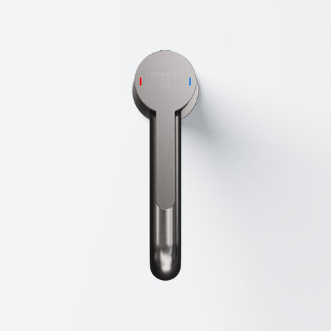 Brushed Gun Metal Ohne Ablaufgarnitur