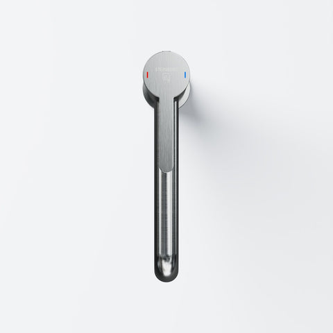 Brushed Gun Metal Ohne Ablaufgarnitur