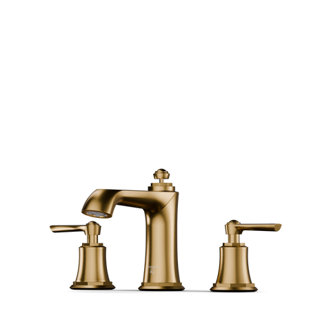 Brushed Gold Mit Ablaufgarnitur