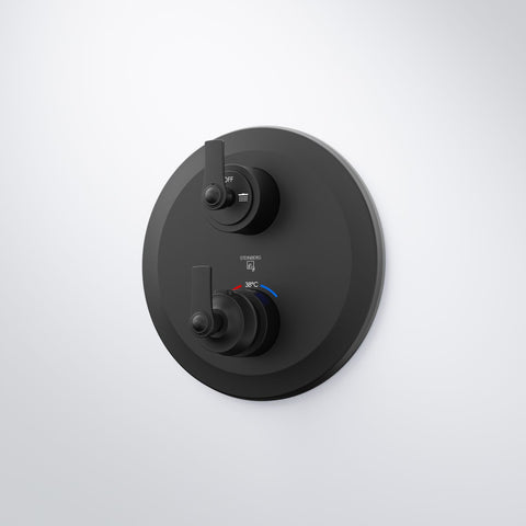 Serie 350 Fertigmontageset für Unterputzthermostat mit 2-Wege-Umsteller
