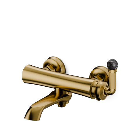 Brushed Gold / Nero Marquina