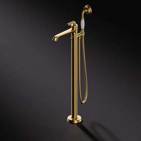 Brushed Gold / Nero Marquina