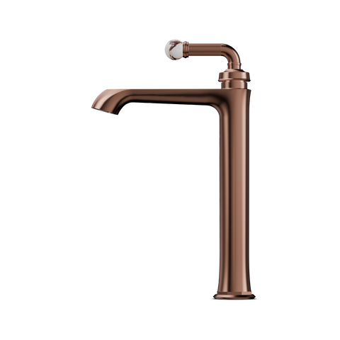 Brushed Copper / Calacatta Viola Ohne Ablaufgarnitur