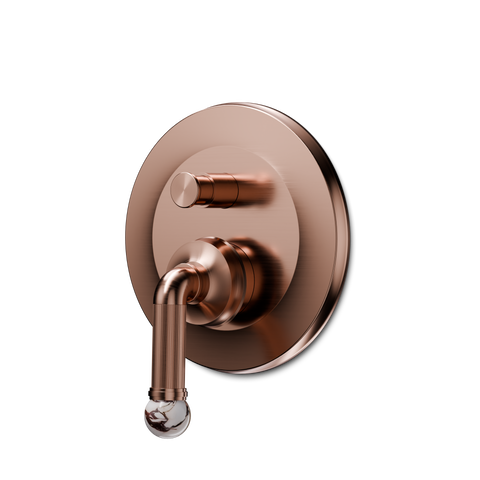 Brushed Copper / Calacatta Viola