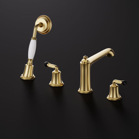 Brushed Gold / Nero Marquina