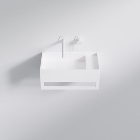 Matt White Ohne Ablaufgarnitur