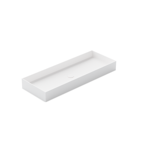 Matt White Ohne Ablaufgarnitur