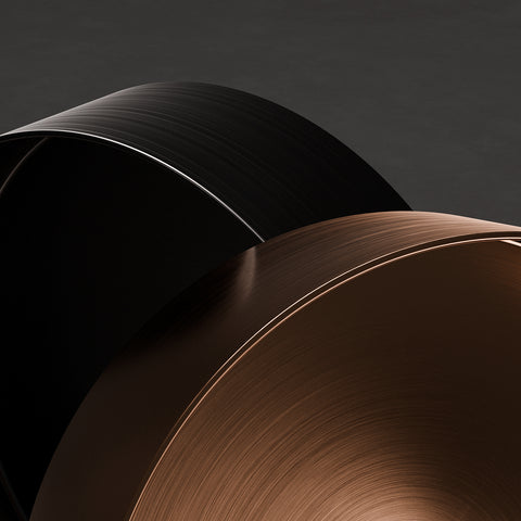 Brushed Copper Mit Ablaufgarnitur