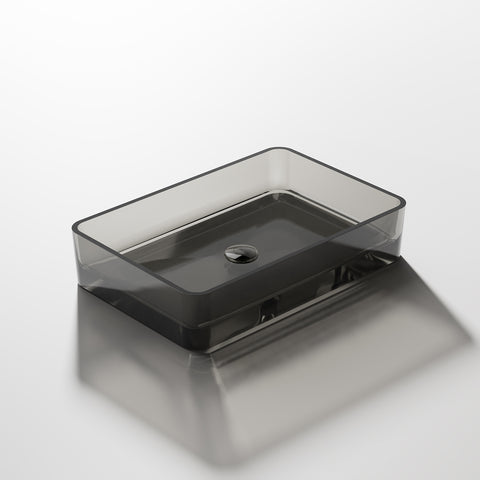 Graphite Mit Ablaufgarnitur